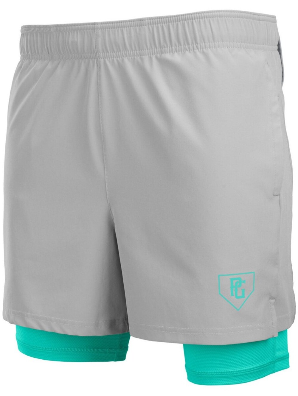 PERFECT GAME Showcase 2-in-1 Shorts Performance Athletic Baseball Youth Medium